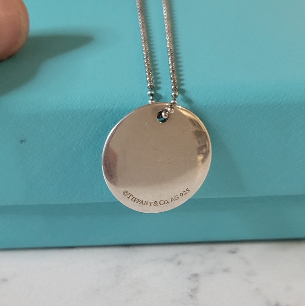 Tiffany & Co. Large Initial Large Disk Letter 'N'… - image 3